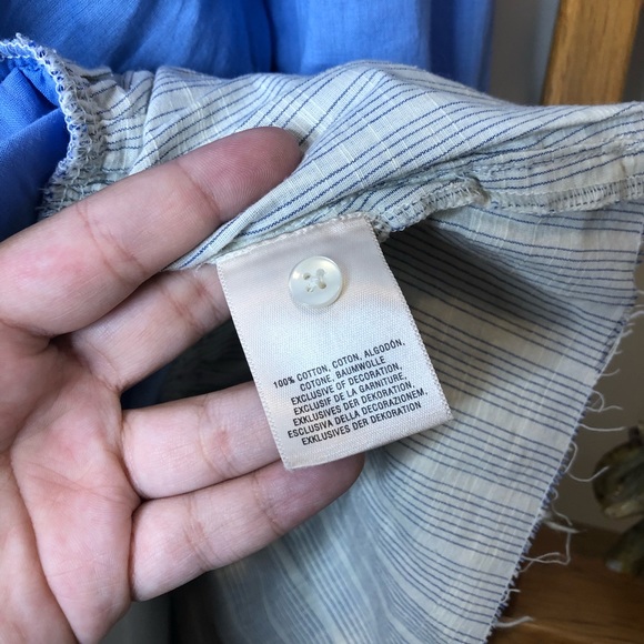 ANTHROPOLOGIE Holding Horses Layered Peplum Top - Picture 7 of 10